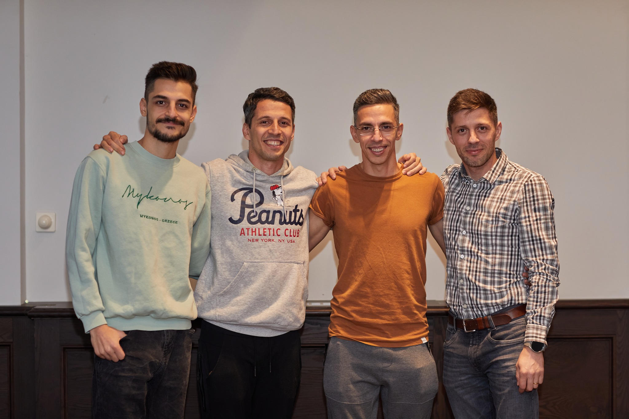 The Petre brothers - Andrei, David, Iosif, and Ionuț